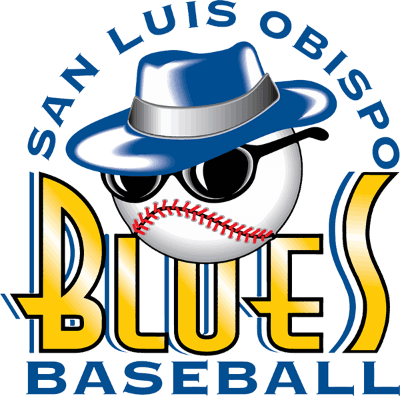 SLO Blues Baseball logo
