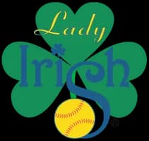 NWO Lady Irish Fastpitch Softball & Fighting Irish Baseball logo