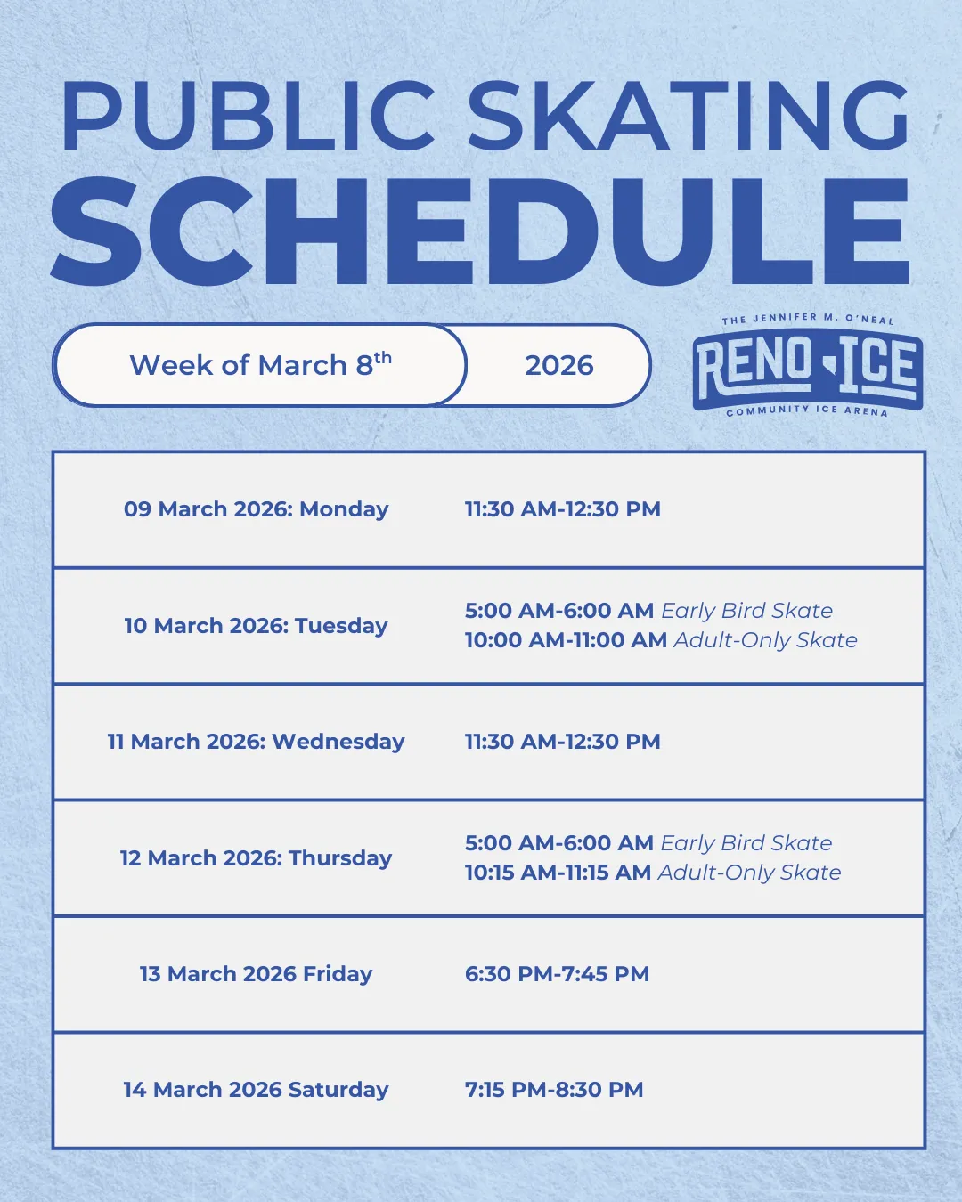 Reno Ice - The Jennifer M. O'Neal Community Ice Arena facility photo 3