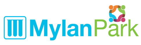 Hazel & J.W. Ruby Community Center at Mylan Park logo