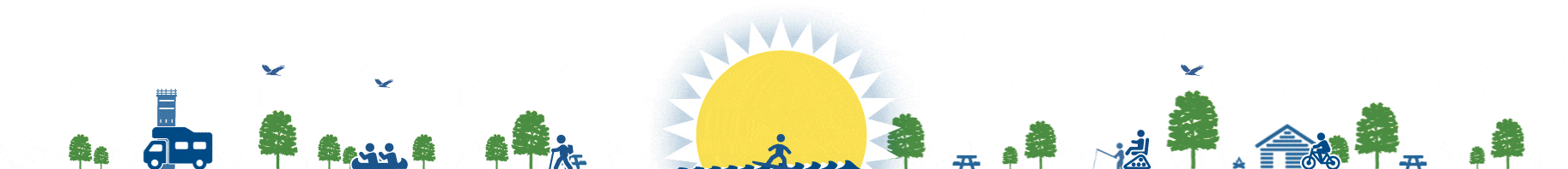 Trap Pond State Park logo